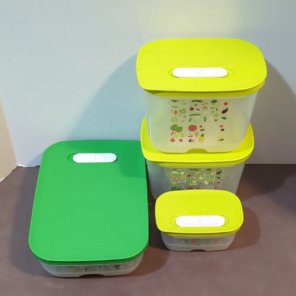 Tupperware 4 Piece Set Fridge Smart Excellent Preowned Condition